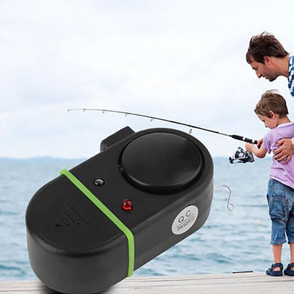 Fishing Bite Alarm Bell 4pcs Set with Sound Alert and Light Indicator, Sensitive Fish Hook Alarm for Fishing Rod Night Fishing Carp Fishing