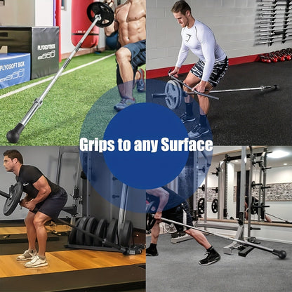 Barbell Landmine Attachment Fits 2 Inch Bars | Turn Any Surface Into a Landmine Station | Home Gym Strength Training for Press Row Squat