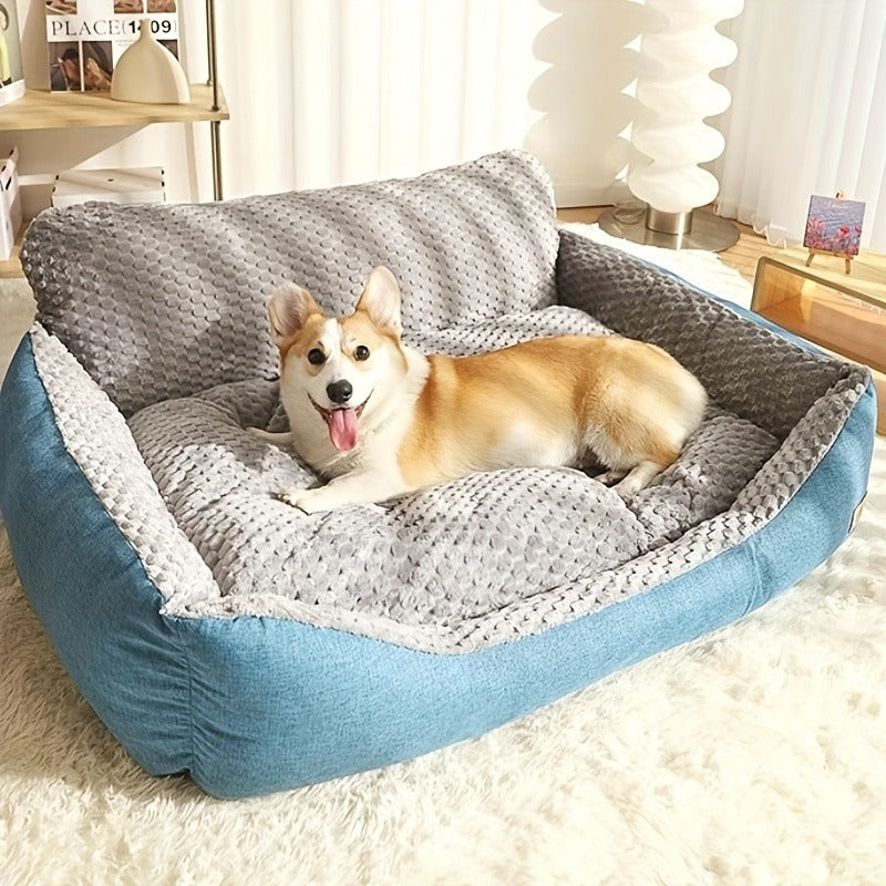 Orthopedic Dog Bed Luxury Extra Large Fluffy Winter Warm Pet Couch, Cat Sofa Kennel Cushion Pad for Small Medium Large Dogs Cats up