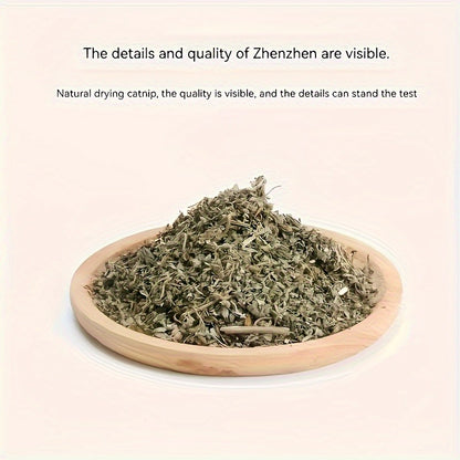Natural Cat Treats 100g – Dried Herb Snacks for Cats to Aid Digestion, Reduce Hairballs & Stress, Promote Oral Health and Stimulate Natural