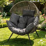 Black/Rattan