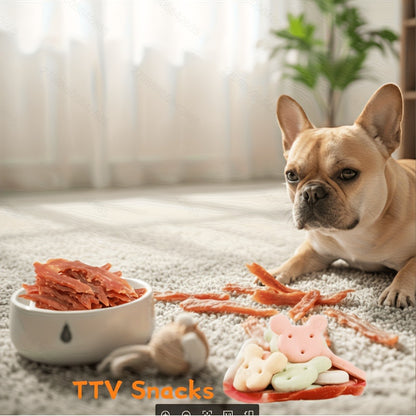 Chicken Jerky Dog Treats Real Pure Chicken Duck High Protein Low Fat Long Lasting Chews Healthy Digestible Training Reward Snack 200g 400g