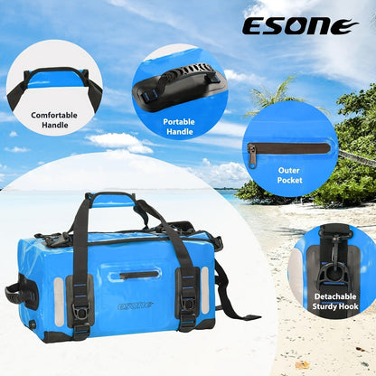 Waterproof Dry Bag Backpack – 40L / 60L Duffel for Kayaking, Camping, Paddle Board & Surfing | Men & Women