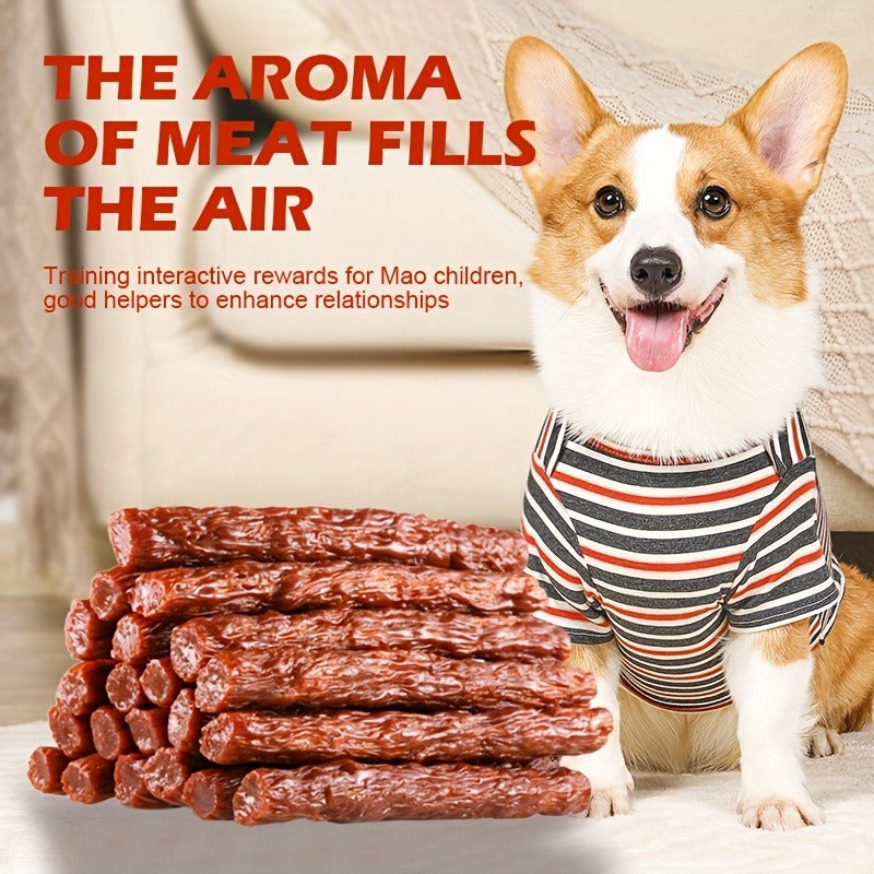 Dog Treats Beef Tendon Strips, Beef Cubes and Egg Yolk Bites in Seven 150g Variety Options