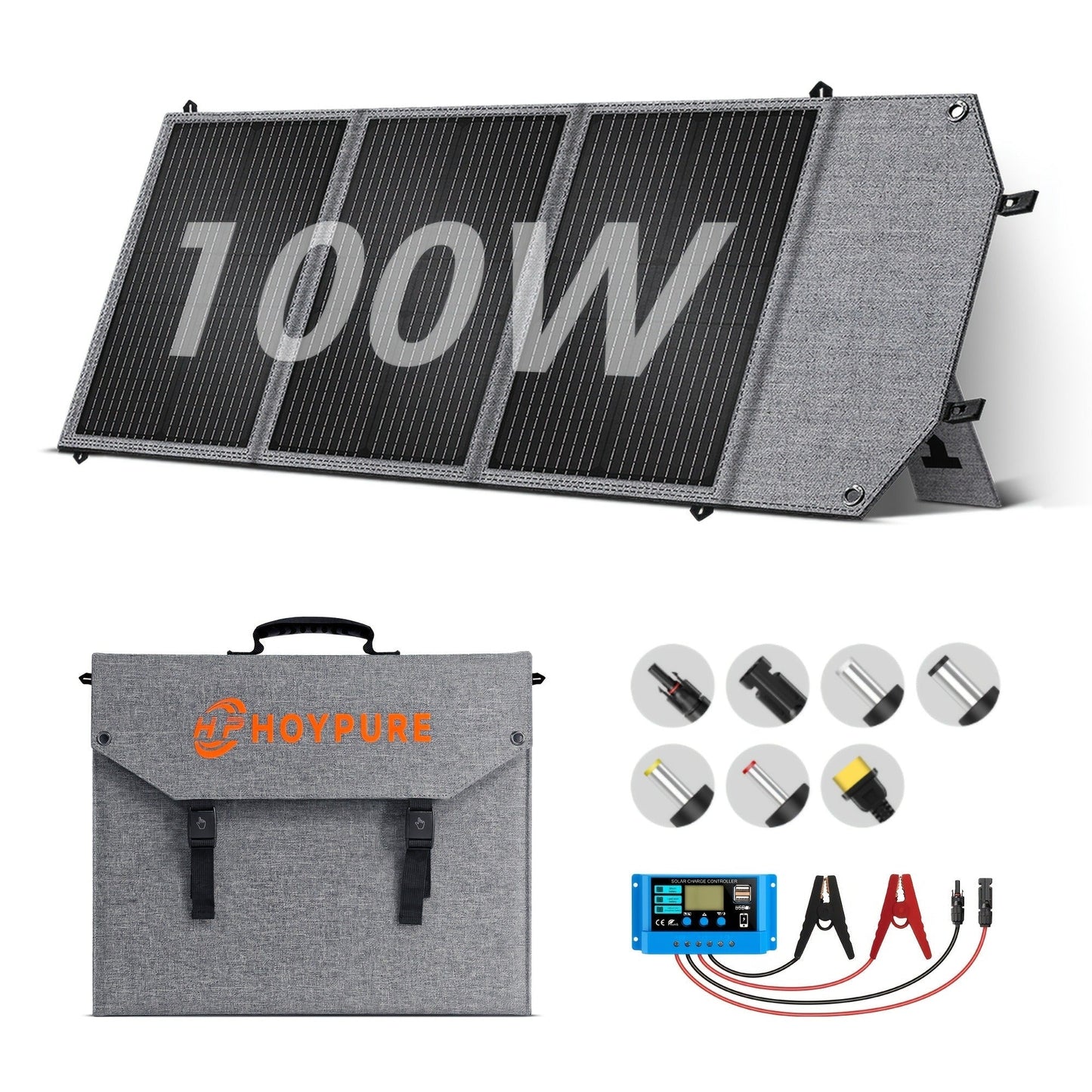Portable Power Station 1024Wh LiFePO4 Solar Generator - UPS Backup Battery with AC 110V, DC, USB