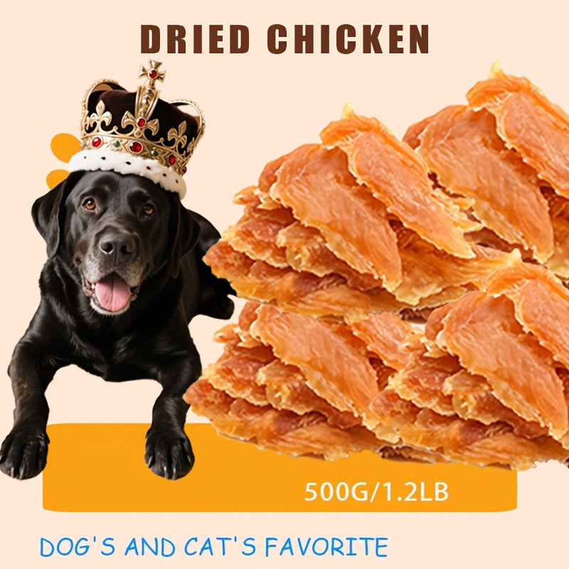 Dog Treats BLACK DUCK Chicken Jerky with Four Retained Count and Weight-Labeled Package Options for Reward Use