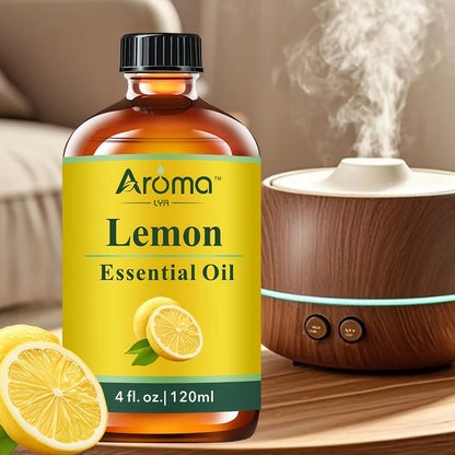 Essential Oil 115ml Multi-Scent Dropper Selection with Peppermint, Frankincense, Lemon, Rum or Cologne