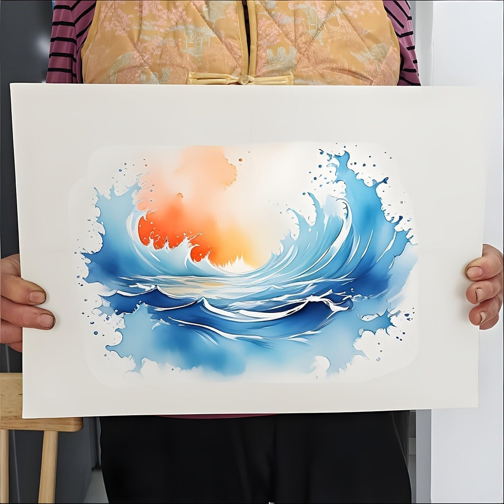 Watercolor Paper 50 Sheets Artist Grade Cold Press for Watercolor Painting DIY Crafts Sketching Available in 11.8x8.2in and 16.5x11.7in