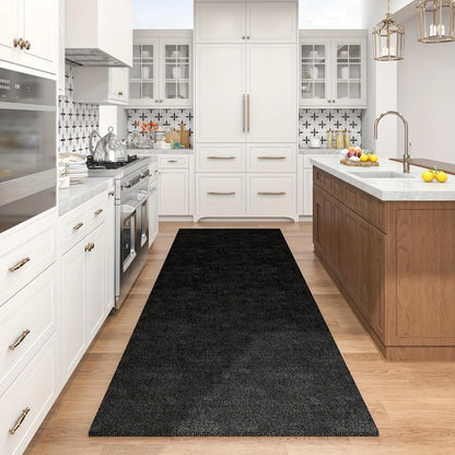 Solid-Color Stair and Hallway Runner, 23.62 in Wide with Five Colors and Up to Four Lengths