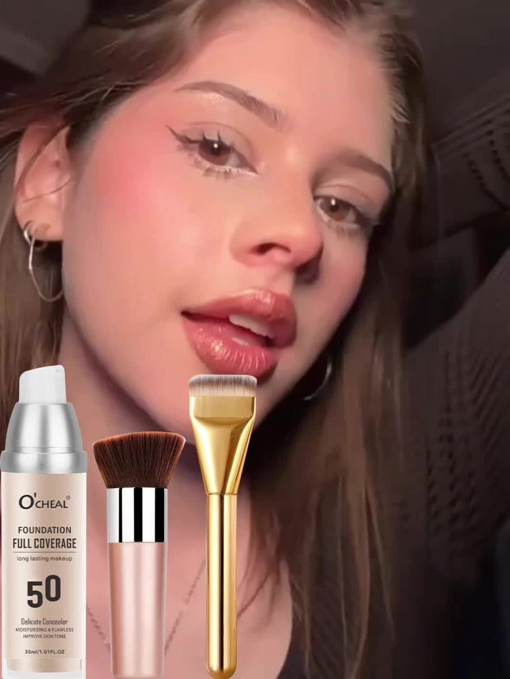 Air Cushion Foundation 2.0 Full Coverage Matte Finish Moisturizing Lightweight Buildable Liquid Foundation