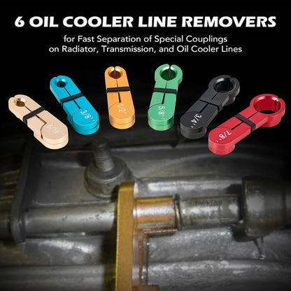 Fuel Line Disconnect Tool Set – 26pc Master Quick Disconnect Kit with AC & Transmission Disconnect Pliers for Fuel Line Removal