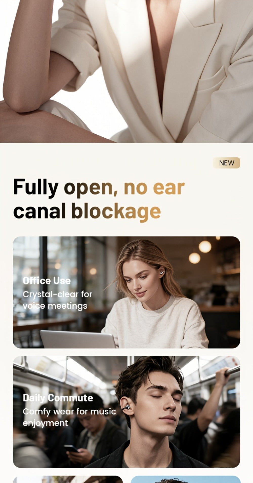 Philips TWS Ear Clip Sport Headset Hi-Fi Bass Stereo HD Calls Earhook Wireless Bluetooth for an Everyday Personal Care Routine