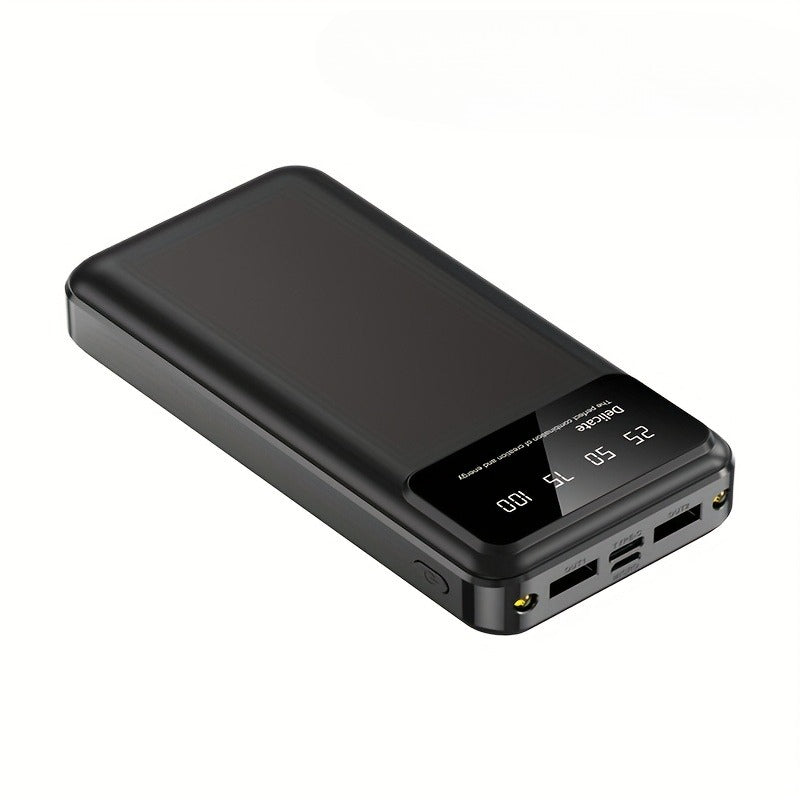 65000mAh Portable Power Bank with LED Display USB Charger for iPhone 17 16 15 14 13 12 11 XS Android Phones Tablets
