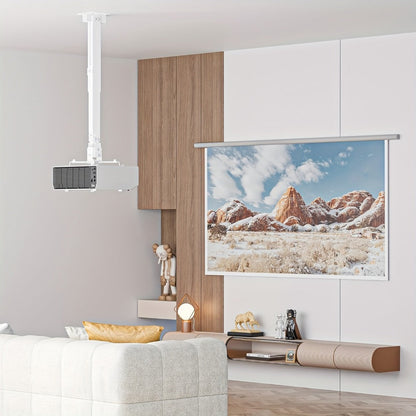 Ceiling Mounted Projector Bracket Adjustable Angle Height & Extendable Arm, Load for an Everyday Personal Care Routine