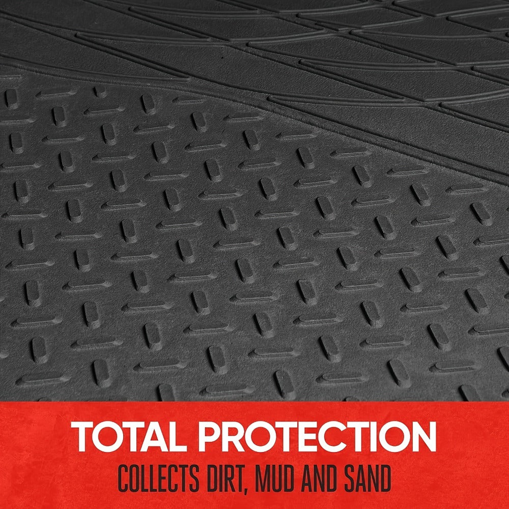 Car Cargo Mat SUV Trunk Mat – All-Weather Waterproof Rear Cargo Liner, Universal Fit for SUV Rear Cargo Area