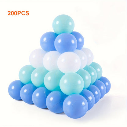Ball Pit Balls 100/200 Pcs for Babies Toddlers PE Colorful Ocean Play Balls with the Listed Color, Size or Set Options for Everyday Use