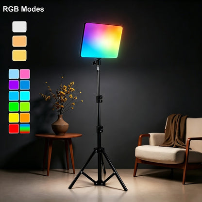 10 Inch Desktop Ring Light with Phone Stand, Beauty Fill Light for Live Streaming, Makeup, Video Recording