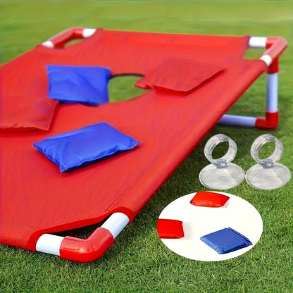 Portable Cornhole Bean Bag Toss Game Foldable Board 12 Bean Bags Storage Bag with the Listed Color, Size or Set Options for Everyday Use