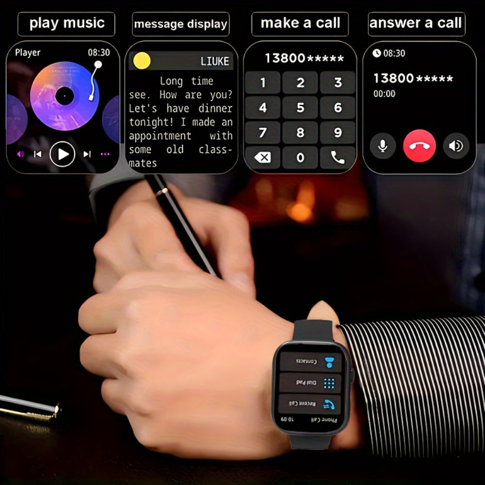 Pink Smartwatch for Women & Men for an Everyday Personal Care Routine, with the Listed Configuration