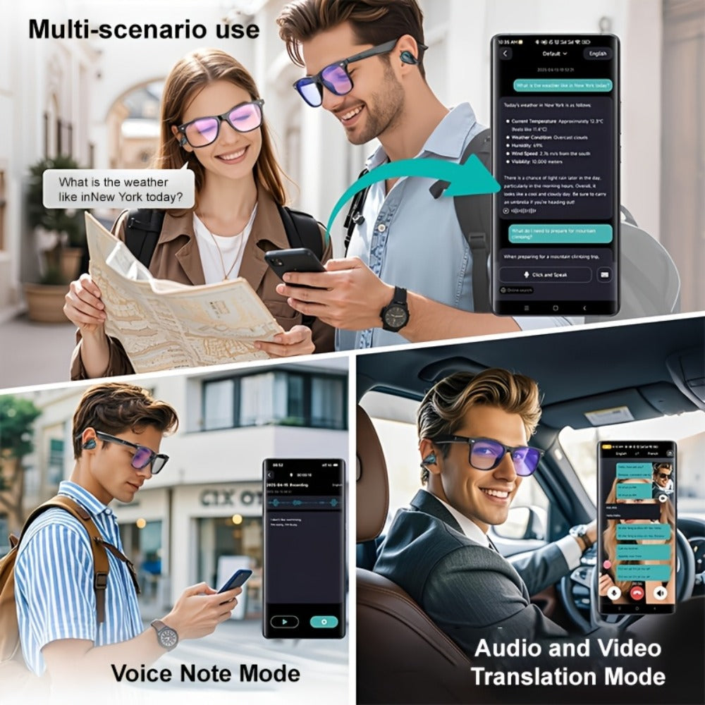156-Language Real-Time Translation Earbuds Bluetooth 5.4 3-in-1 Mode Noise Cancelling Wireless for an Everyday Personal Care Routine