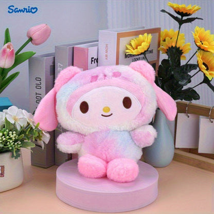 Plush Toy Character Collection with Four Styles, Soft Fabric and Desk-Ready Sitting Designs