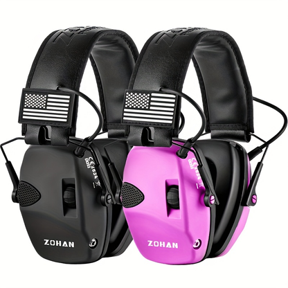 Electronic Shooting Earmuffs NRR 23dB – Sound Amplification