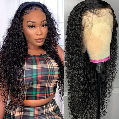 HD Lace Body Wave Wig 13x4 180% Density Human Hair Pre Plucked Glueless Natural Hairline for Women
