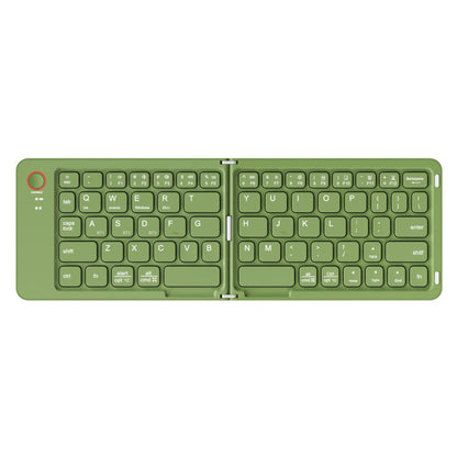 Folding Wireless Keyboard KLZO B023 Dual-Fold Magnetic, Slim Portable Bluetooth Keyboard, Ultra-Long Battery Life