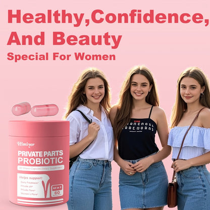 Women's Probiotic Capsules with Lactobacillus Acidophilus & Rhamnosus for Intimate Flora Balance