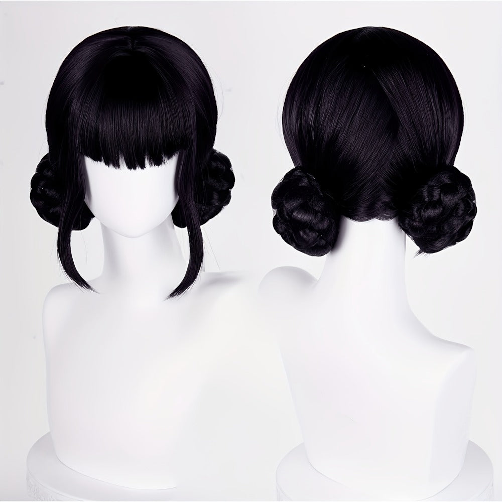 K-Pop Cosplay Wig Long Straight 30 Inch – Korean Idol Costume Hair for Halloween, Anime Convention & K-Drama Character Dress Up, Rose Red