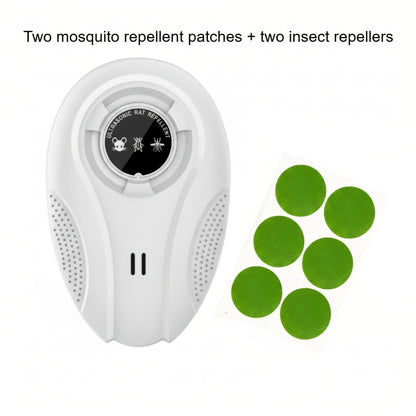 Ultrasonic Pest Repeller for Home Indoor, Plug-In Electronic Mosquito Cockroach Mouse Ant Spider Device for House Office Warehouse