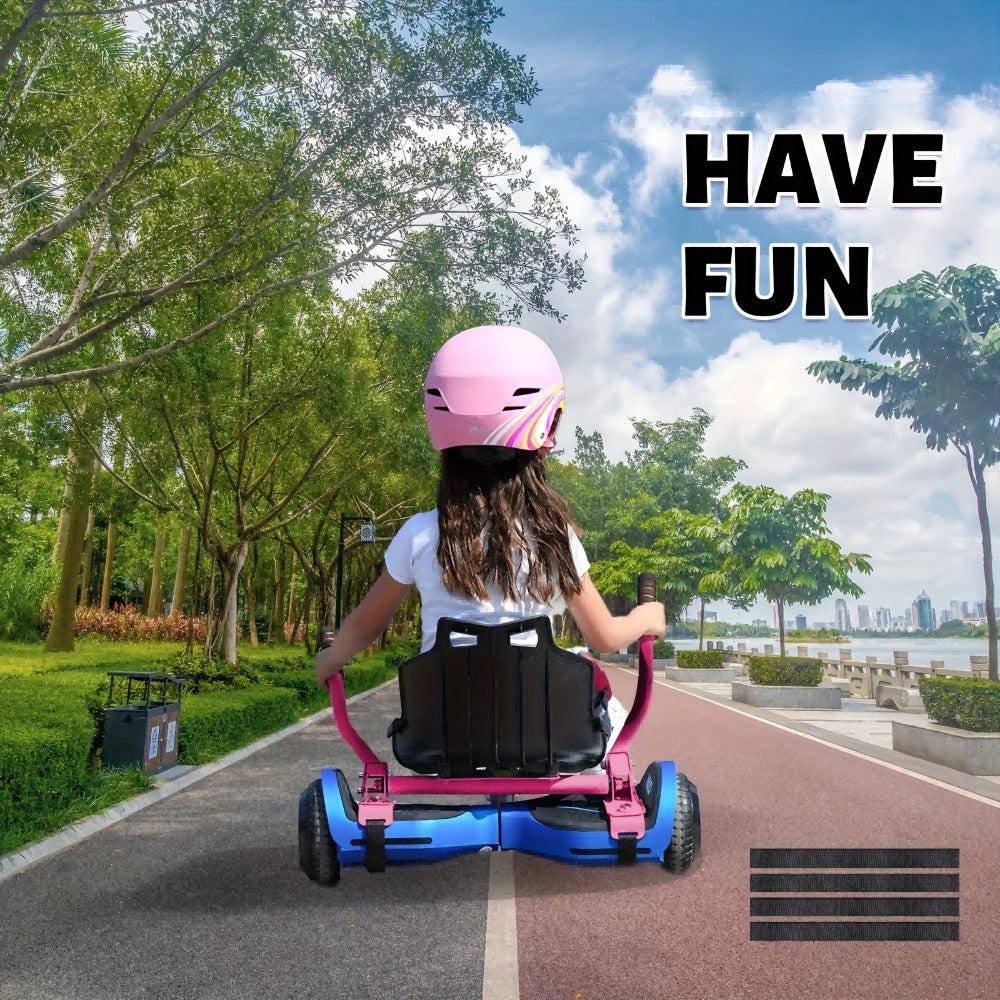 Hoverboard Go Kart Seat Attachment Buggy Conversion Kit 6.5-10 Inch with the Listed Color, Size or Set Options for Everyday Use