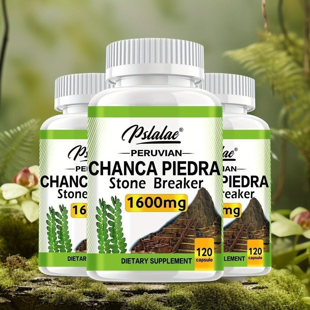Chanca Piedra Capsules for Liver & Kidney Health, 120 Capsules Natural Urinary Tract Support Supplement