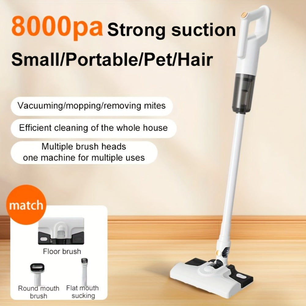 Handheld Vacuum Cleaner 5-in-1 Stick and Mop System with Wet-Dry Floor Brush and 45-Minute Runtime