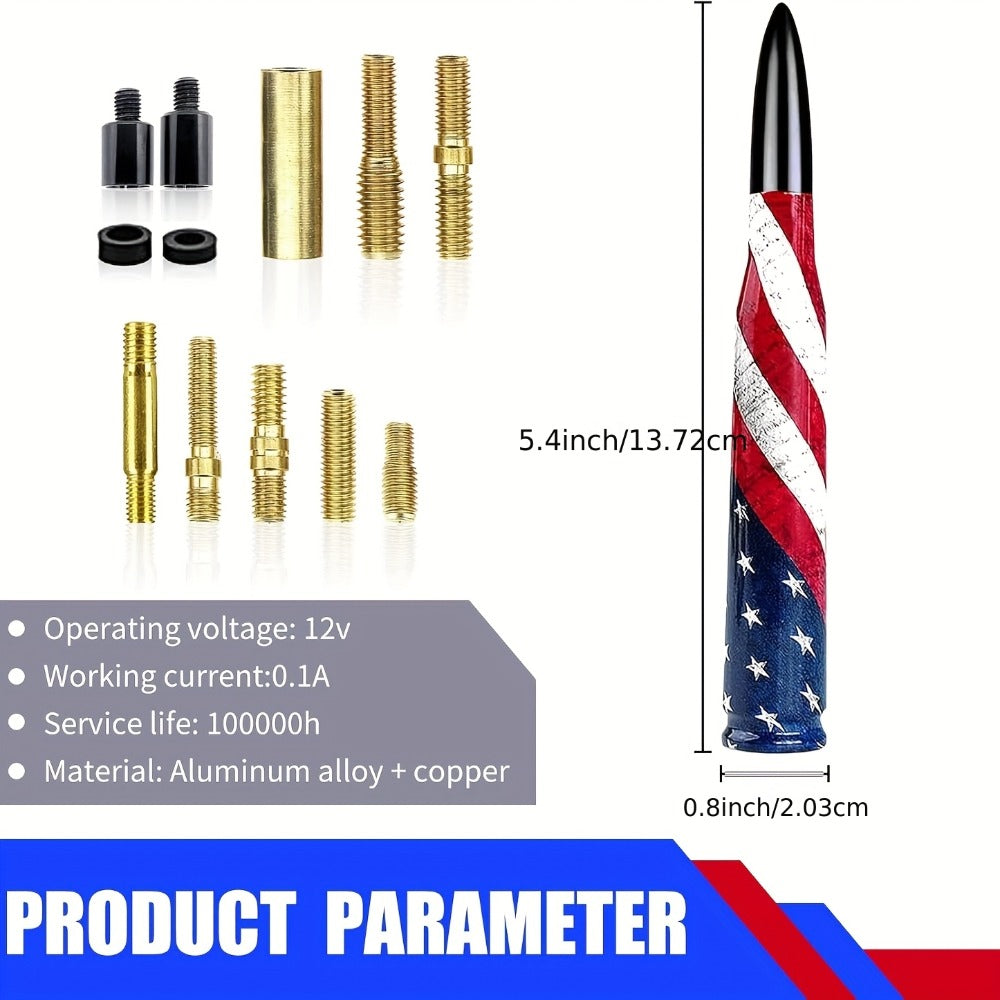 Car Antenna FM AM Signal Booster – Universal Flexible Replacement for Ford Toyota Honda Nissan Dodge Chevrolet Jeep GMC Trucks