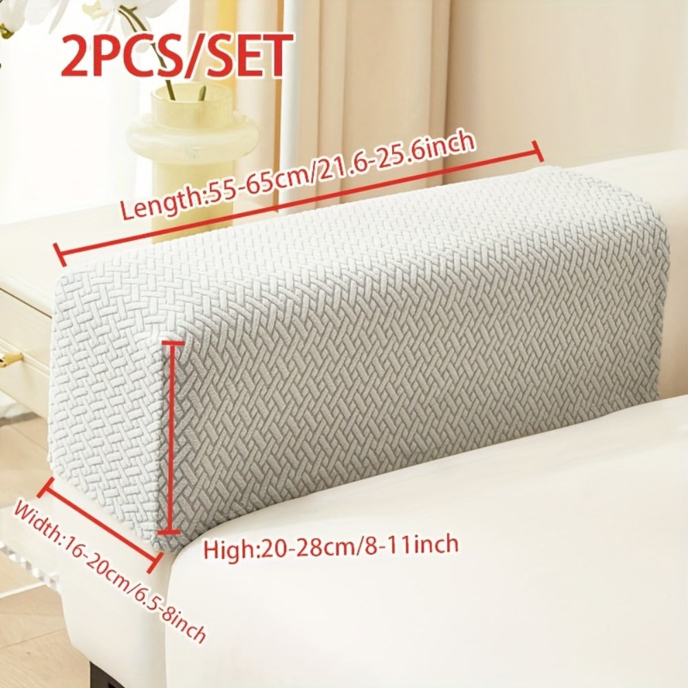 Sofa Cover Sectional Panel Options for Single to 4 Seats, Chaise, Armrest Pair or Backrest in Five Colors