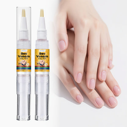 Toenail Pen with Bee Venom, Extra Strength Nail Hardener & Brightener, Nourishing Formula, Treatment