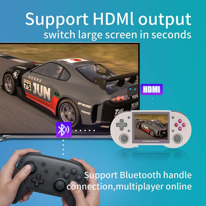 Handheld Game Console Anbernic RG353PS with 3.5-inch IPS OCA Full-Fit, 4:3 Ratio, 16GB+64GB, 16GB+128GB or 16GB+256GB Options, Linux, HDMI