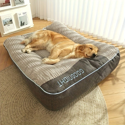 Plush Dog Crate Mat Luxury Sofa Bed – Ultra Soft All-Season Pet Mattress for Small Medium Large Dogs and Cats