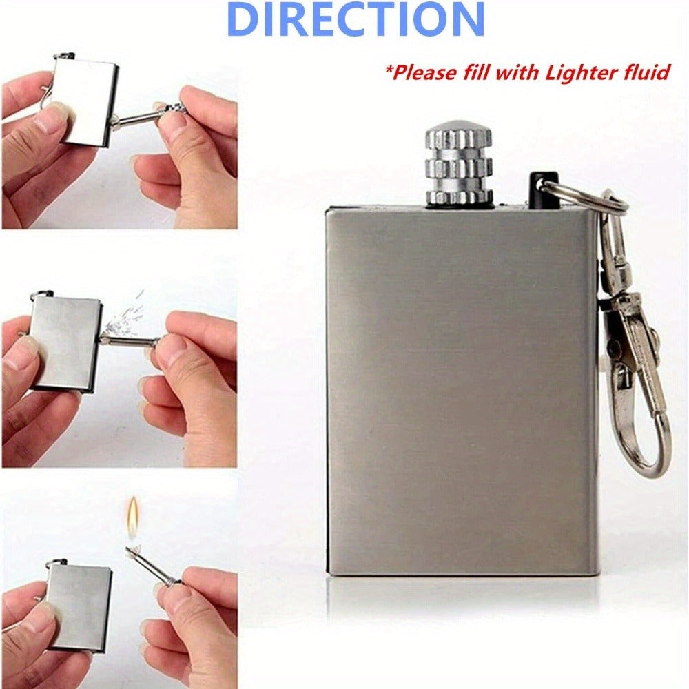Permanent Match Lighter 20 Pack Flint Metal Reusable Fire Starter EDC Camping Survival Gear for Entryways, Bedrooms and Living Spaces
