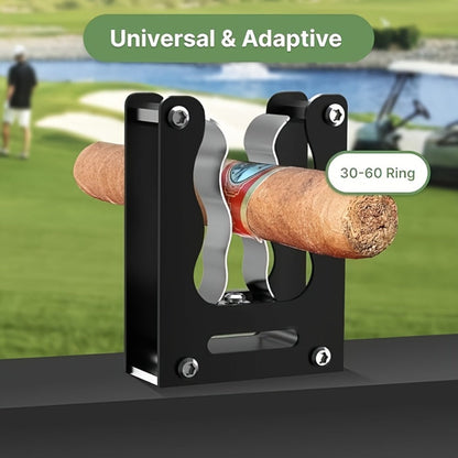 Magnetic Cigar Holder Heavy Duty Secure Grip – Fits Golf Carts, Beach Chairs, Fishing Rods & Boats | On-the-Go Smoking Accessory | 7 Colors