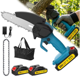 Blue 6-inch Chainsaw