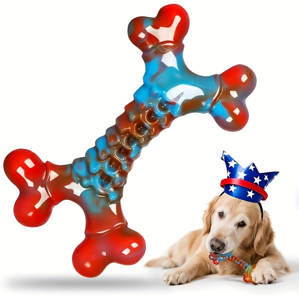 Indestructible Nylon Dog Chew Toy for Aggressive Chewers – Tough Durable Dog Teething Toys for Large Breed Dogs, Keeps Dogs Busy