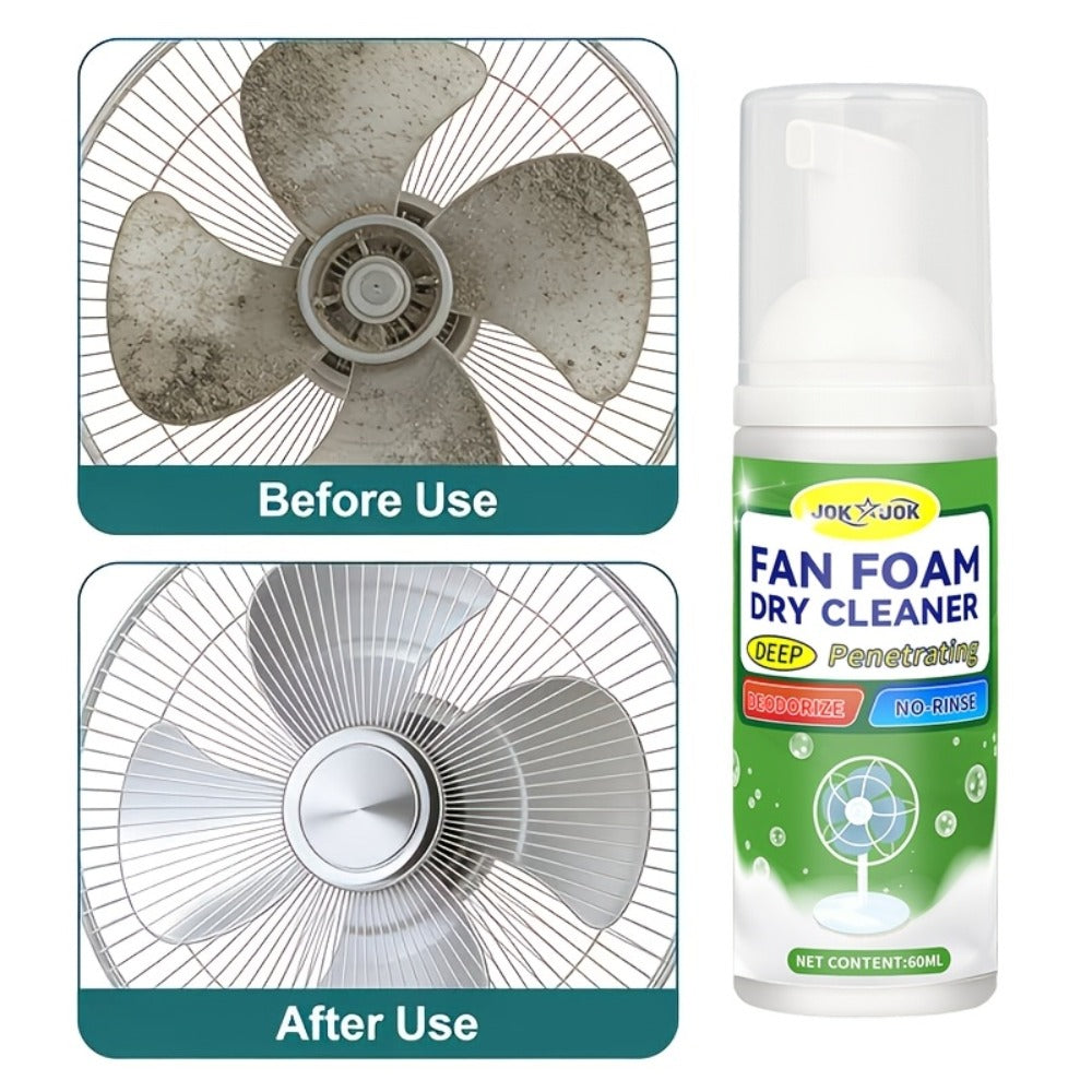 Fan Cleaner Spray Deep Cleaning Maintenance for Fan Blades Grilles Motor Internal Components for Entryways, Bedrooms and Living Spaces