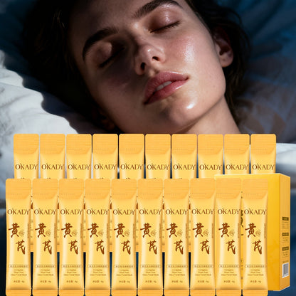 Astragalus Skincare Set 6pcs Antioxidant, Face Cream Essence Cleanser Toner Eye Cream Sleep Mask