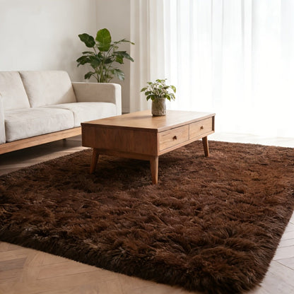 Area Rug Faux-Fur Tufted Collection at 650 g/m² with 22 Colors and Ten Retained Size Listings