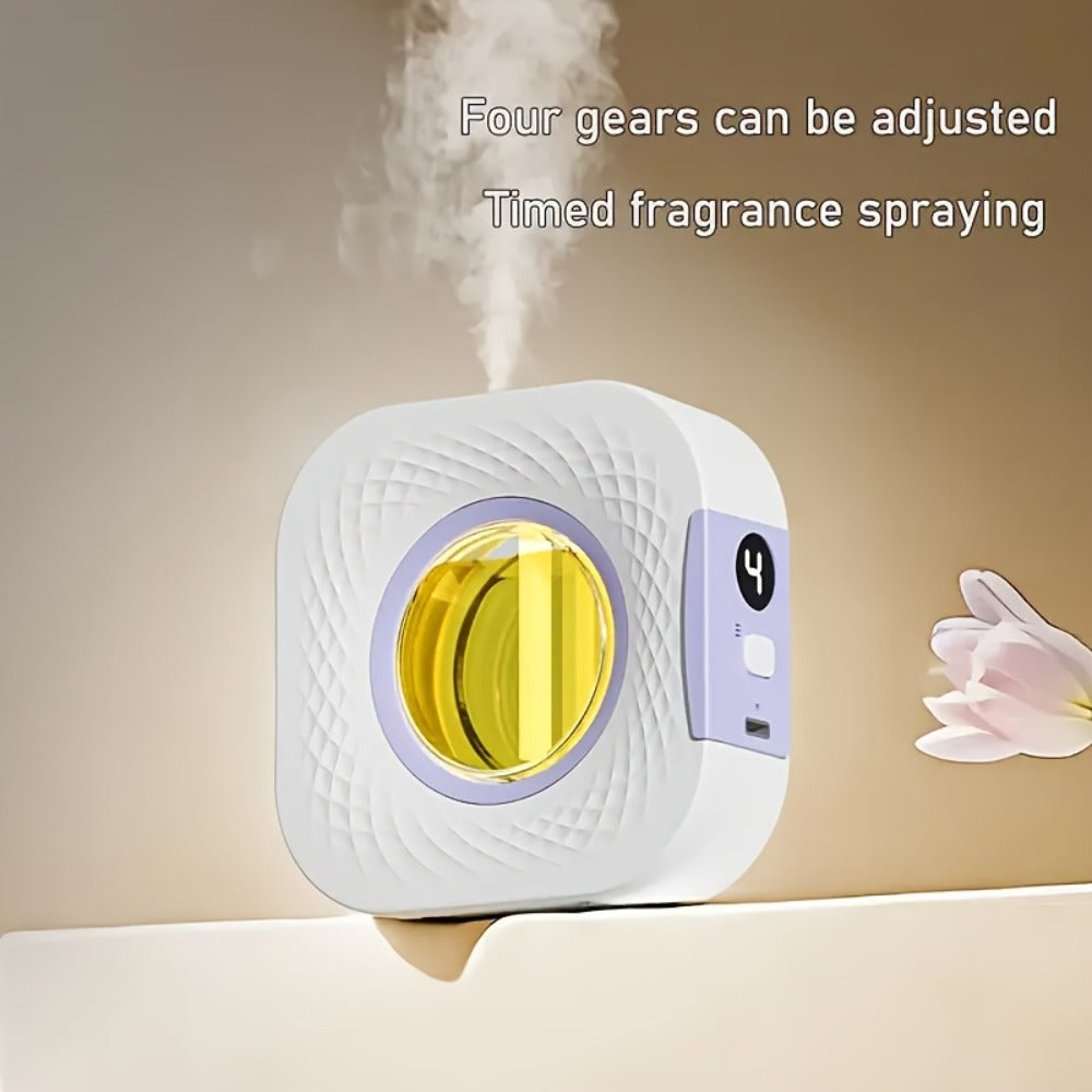 Aromatherapy Diffuser Spray Set with Essential Oils & Timer, Air Humidifier & Room Freshener for Bedroom