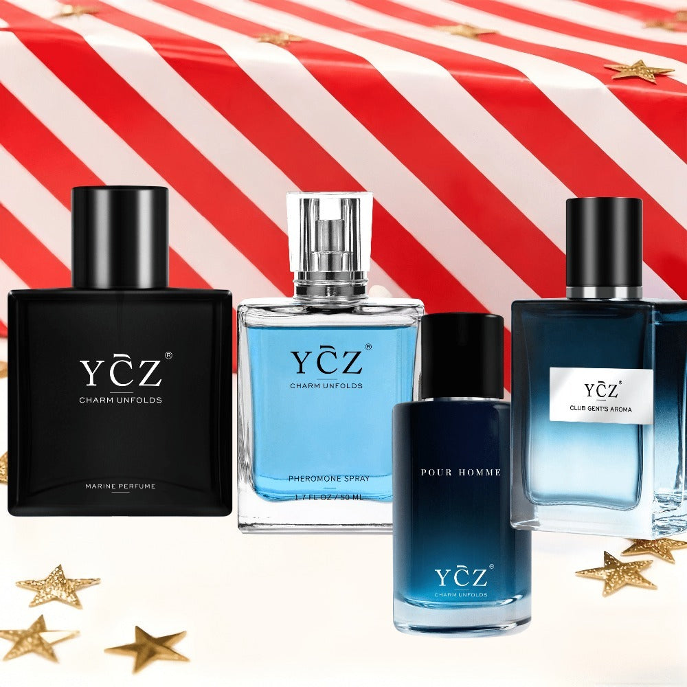 Men's Cologne Gift Set - Eau de Parfum Lavender Fresh & Woody Fragrance, Multi-Piece Sets 2 3 or 4 Bottles