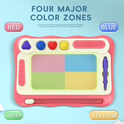 Kids Drawing Board Easel Upgraded with 4 Stamps & Paintbrush with the Listed Color, Size or Set Options for Everyday Use