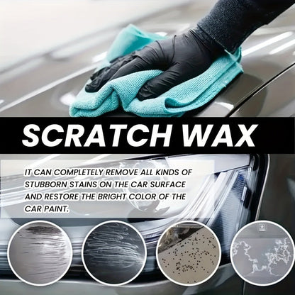 Car Scratch Remover Wax 2-Pack – Liquid Formula for Fine Surface Scratch Repair on Cars, RV, Trucks & Motorcycles
